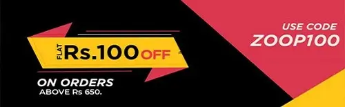 Zoop  offer Code 100