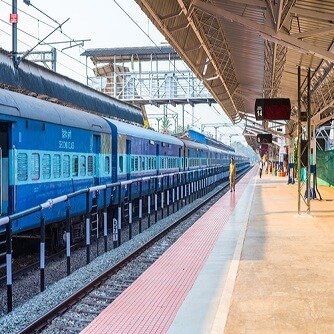 Order Food in Train at Agra Railway Station