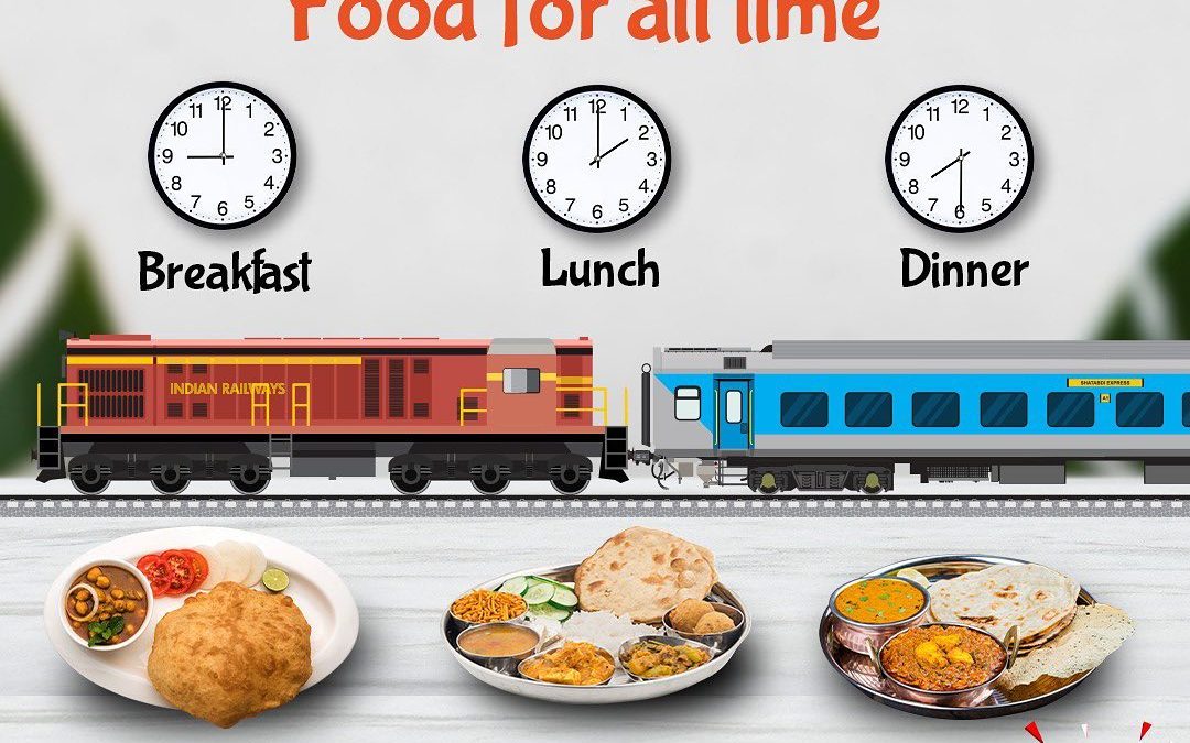 Jain Food in Train