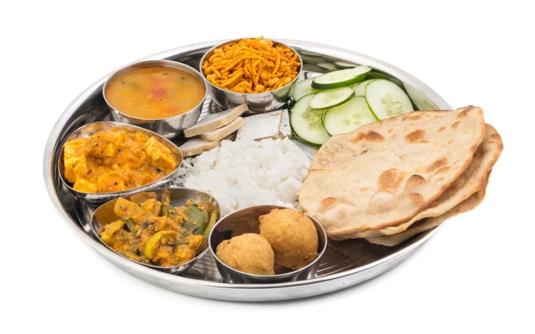 Order Thali in the Train Journey