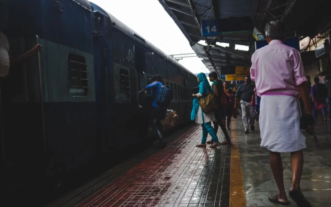 coach position of train on platform