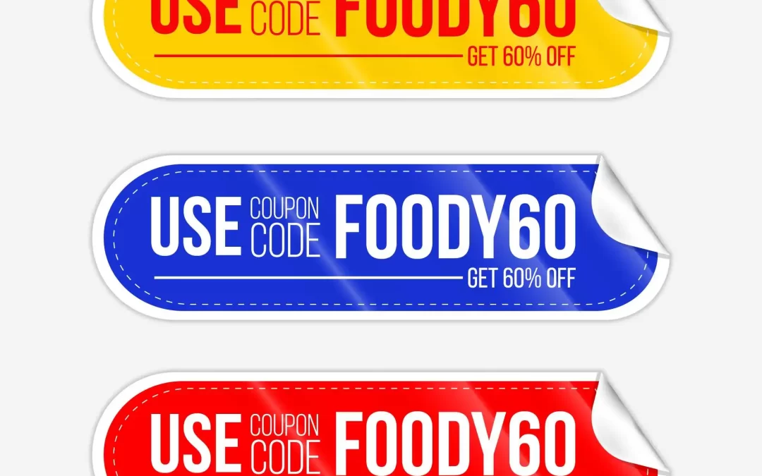 Coupon codes for ordering food on the train