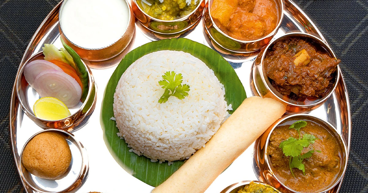 Orissa's Regional Meals on train