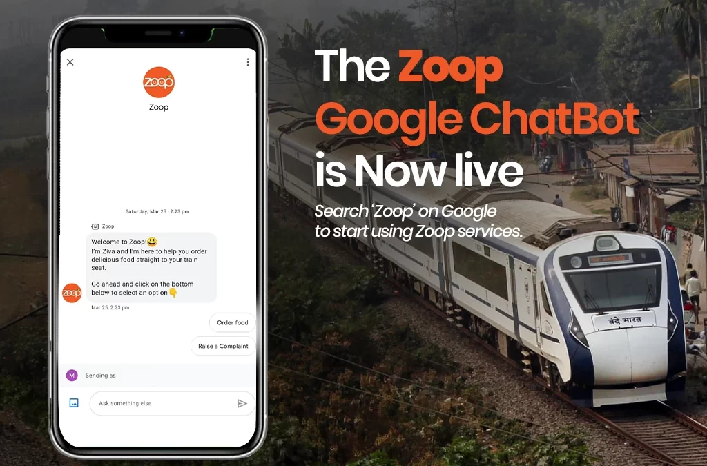 Google Food In Train With Zoop