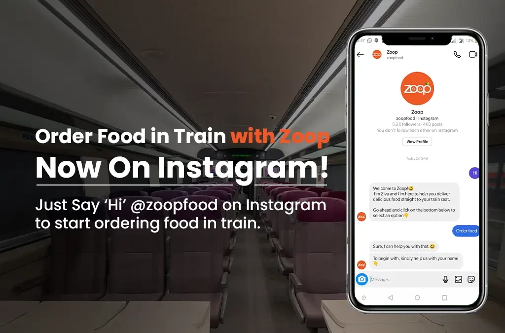 This is how you can order reel-worthy meals on train using Instagram!