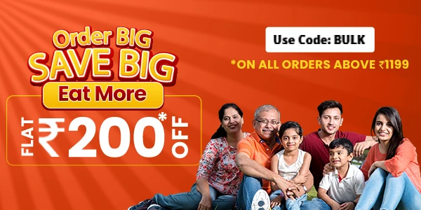 Bulk food order in train