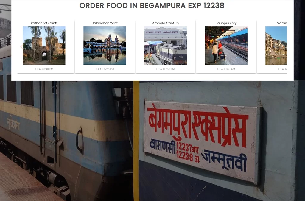 Begampura Express Par Apne Safar Ko Yummy Khane Ke Saath Aur Special Banayein!