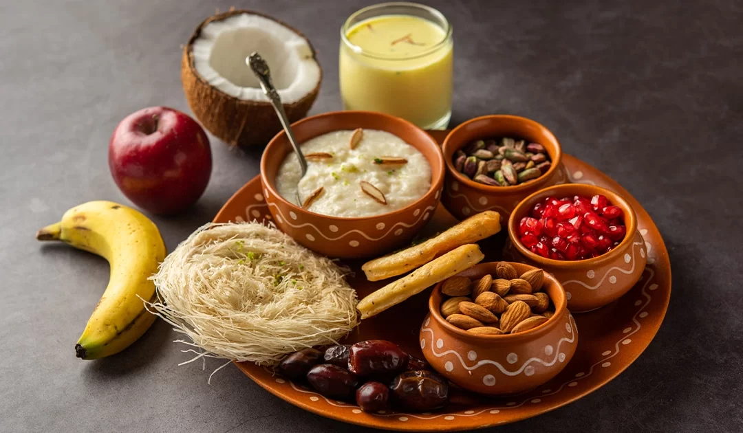 Karwa Chauth Food in train