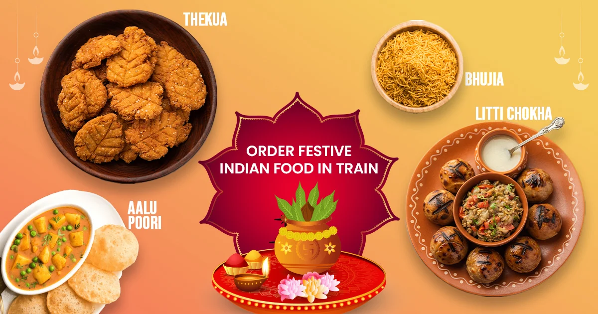 Order Festive Indian & Fasting Food in Train with Zoop