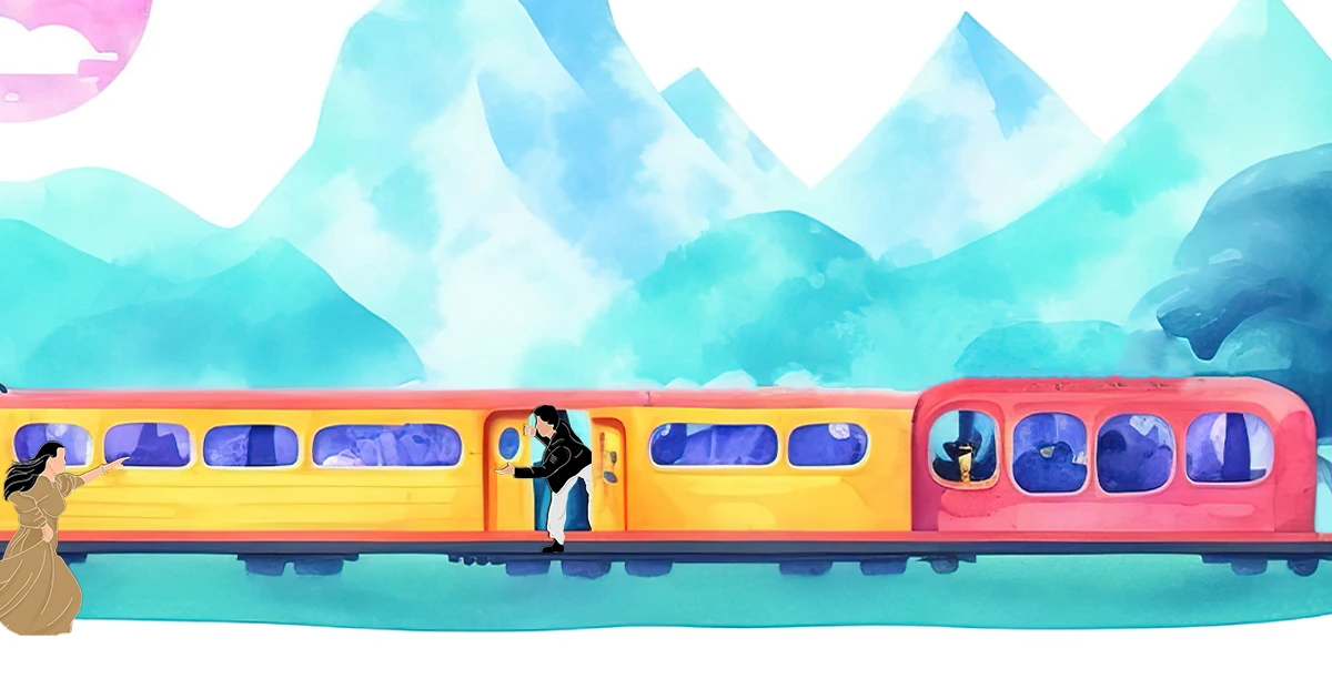 DDLJ train scene from bollywood films