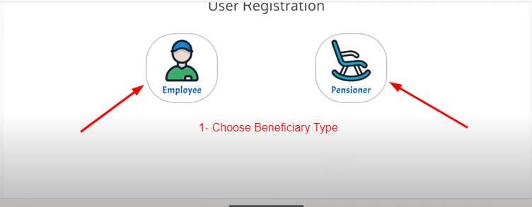 Choose the Umid Card Beneficiary