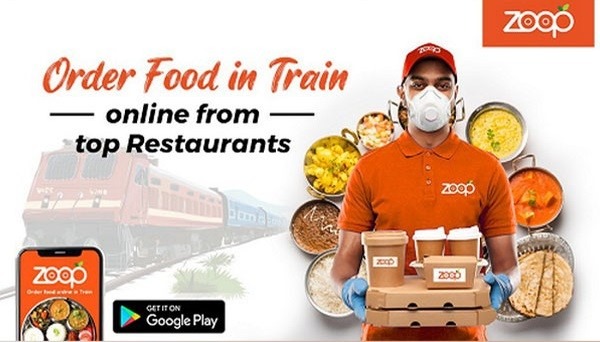 food delivery in train