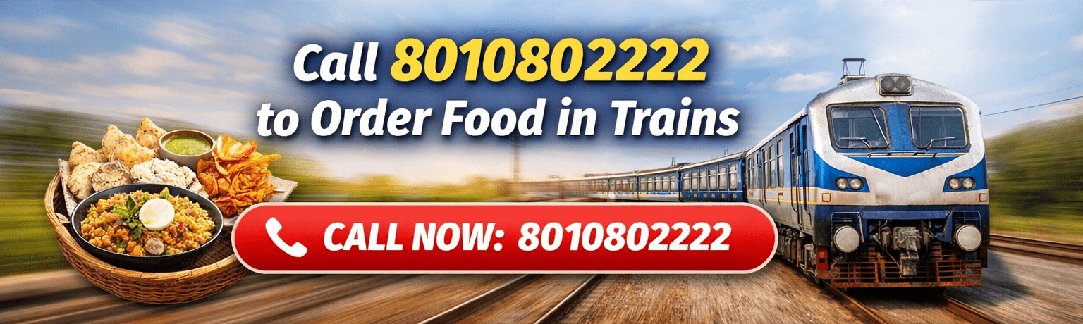 Order Food in train via Call