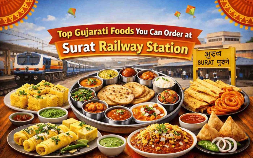 Gujarati Foods at Surat Railway Station