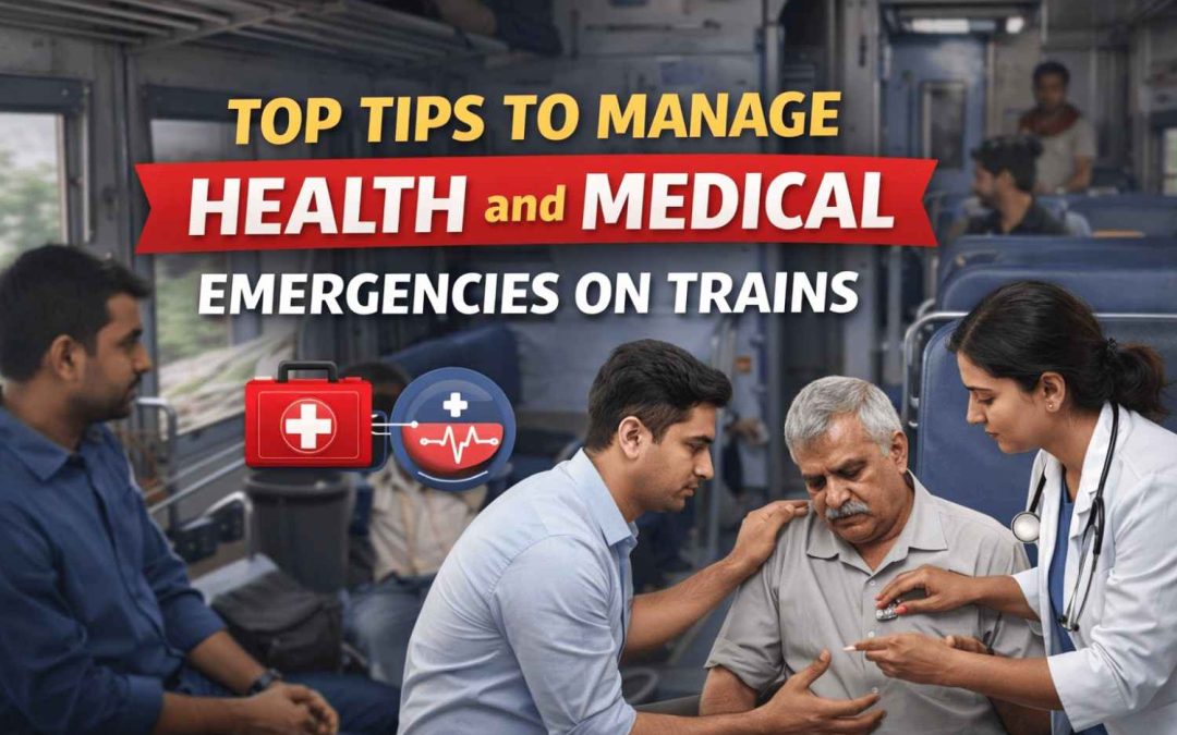 Get Medical Help with Food on Train