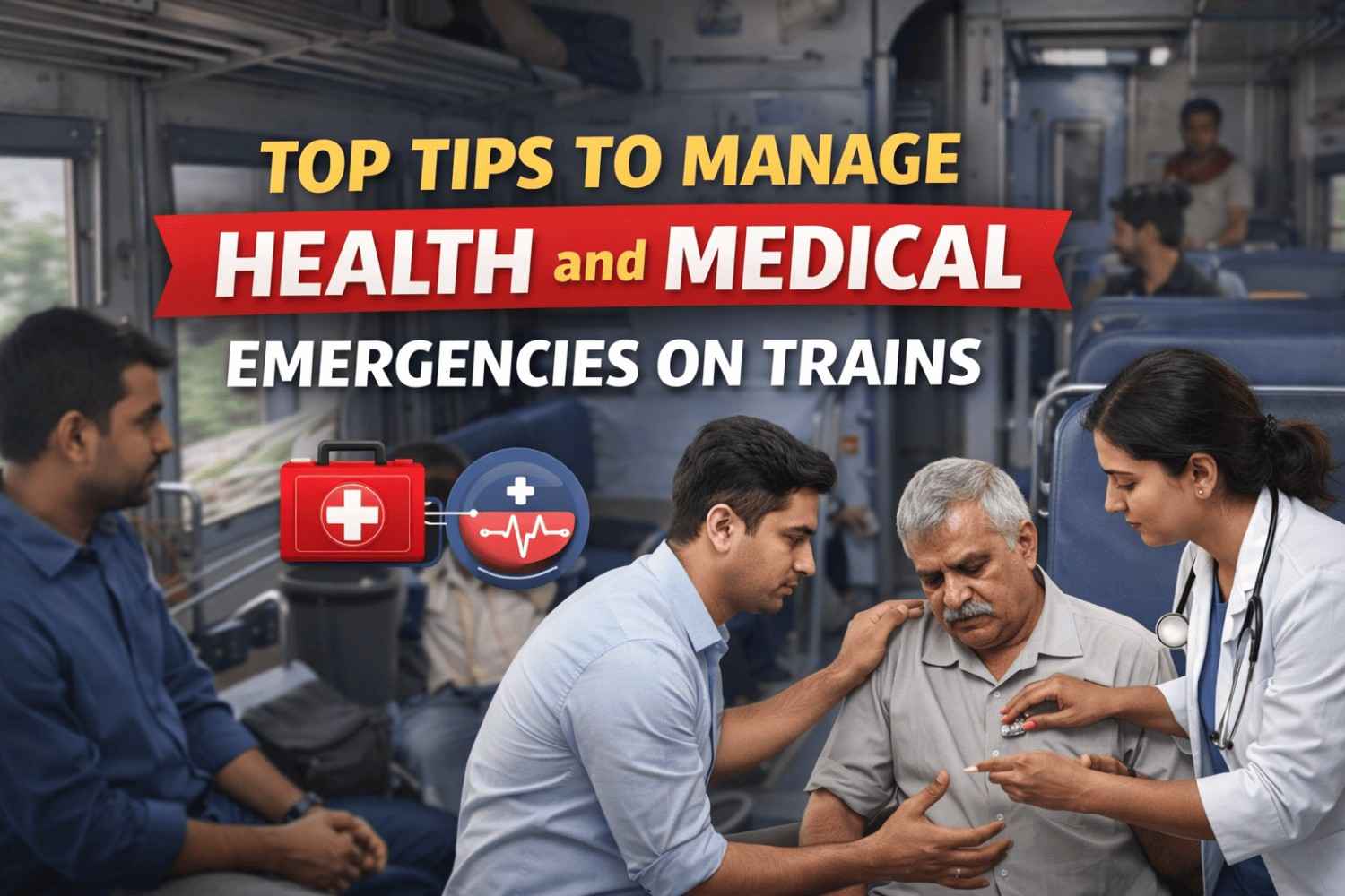 Top Tips to Manage Health and Medical Emergencies on Trains