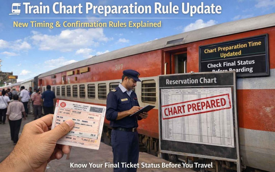 Train Chart Preparation Rule Update: What Passengers Need to Know